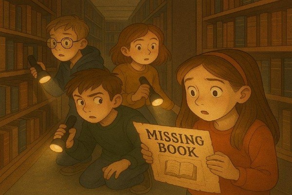 Квест-детектив «Пропавшая книга»