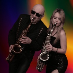 Романтический саксофон. J.Seven & Sofya Tiurina