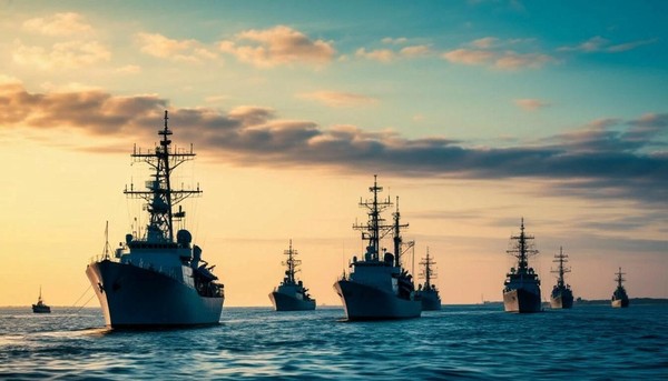 Утренник «Военно-морской парад»
