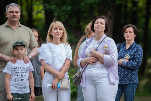 Кинопоказ в Лесопарке