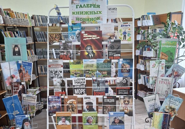 Выставка-рекомендация «Галерея книжных новинок»
