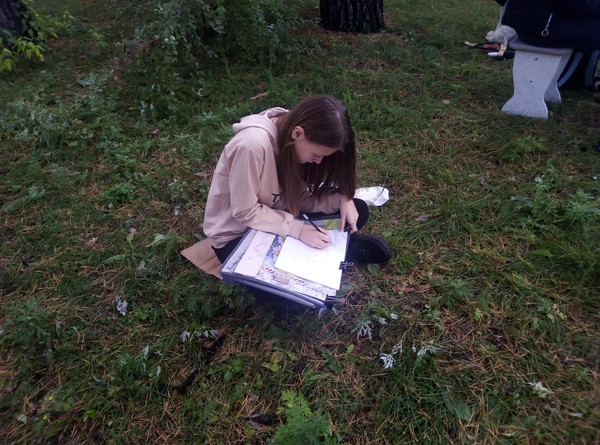 Пленэр «В парке Строителей»