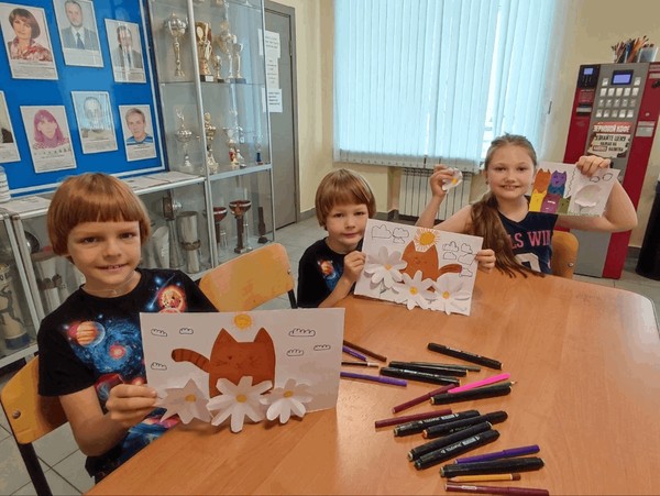 Мастер-класс «Кот в ромашках»