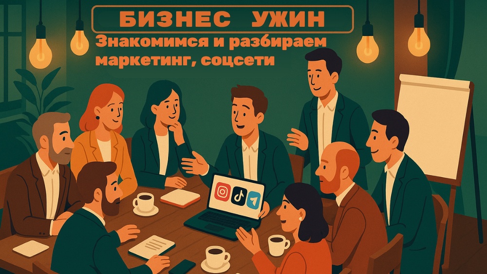 Бизнес-ужин. Разборы маркетинга и социальных сетей