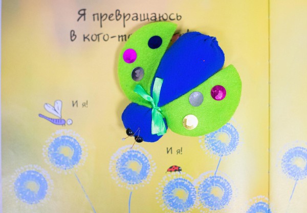 Мастер-класс «Муха – разноцветное брюхо»