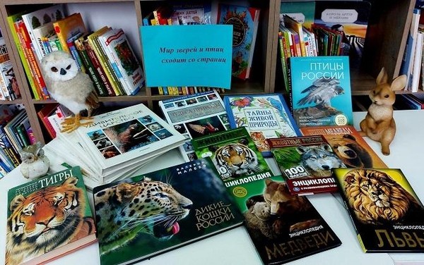 Игровая программа «Звери и птицы на книжных страницах»