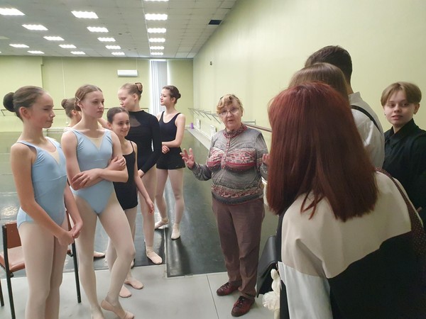 Экскурсия «Детская балетная студия»