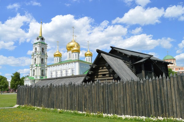Экспозиция историко-этнографического комплекса «Осадные дворы Тульского кремля. XVII век»