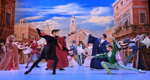 Ромео и Джульетта. Гастроли на сцене Михайловского театра