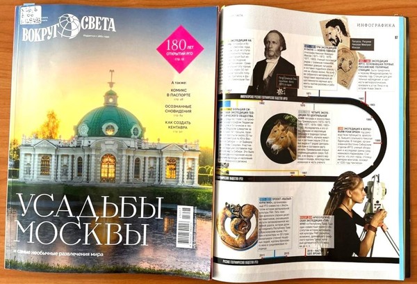 Выставка к 180-летию Русского географического общества