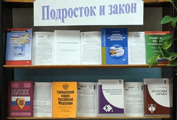 Информационный час «В библиотеку за правом»