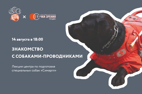 Знакомство с собаками-проводниками