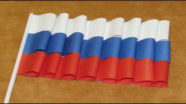 Мастер-класс по изготовлению флага России
