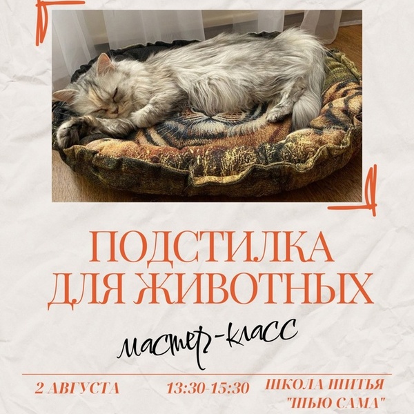 Мастер-класс по созданию ПОДСТИЛКИ ДЛЯ ЖИВОТНЫХ