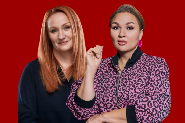 Елена Новикова и Надежда Ангарская