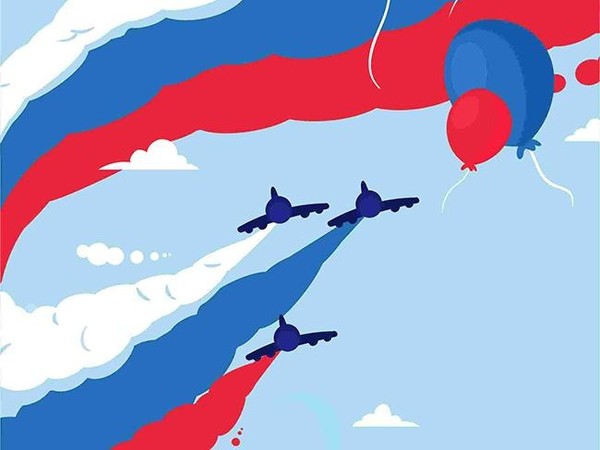 Игровая программа «Три цвета красками сияют в стране День флага отмечают»