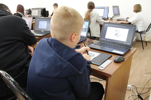 Урок цифрового рисования «Флаг России»