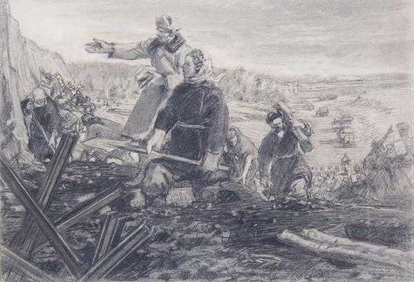Выставка «Черно-белая война»