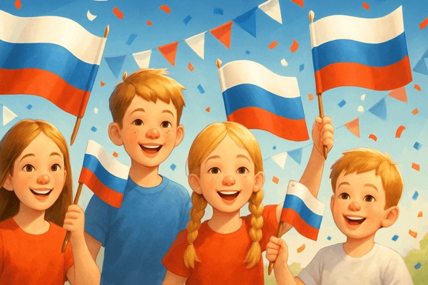 День Российского флага «Три цвета-одна страна»