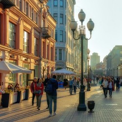 Старый Арбат – прогулка по русскому Монмартру