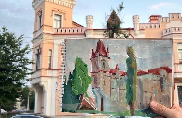 Мастер-класс «Пленэр. Лето в Твери»