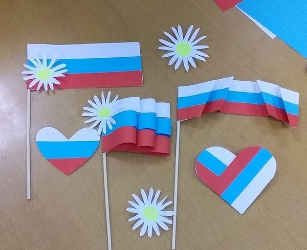 Мастер-класс «Флаг России наша гордость!»