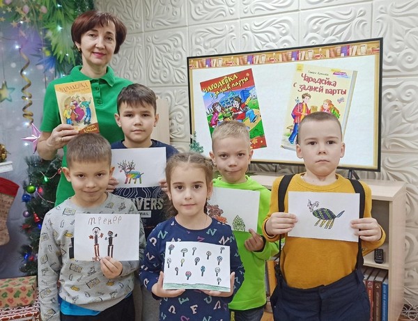 Литературная гостиная «Фантазии Тамары Крюковой» в рамках акции «Книжка на ладошке»