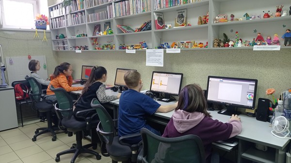 Новый набор детей в клуб компьютерной графики «Пиксель»