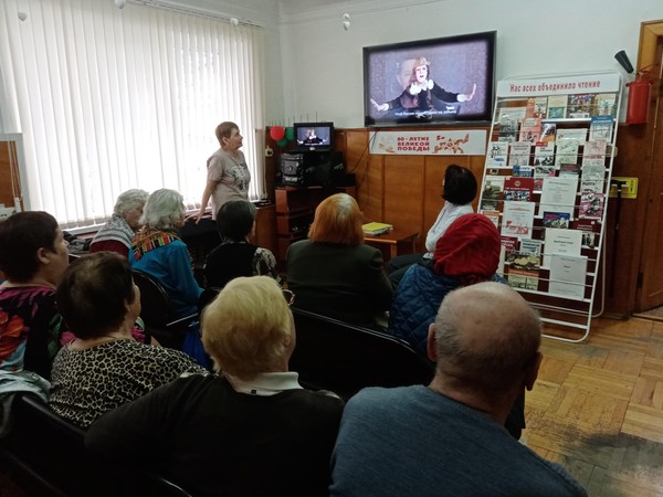Ночь кино в Республиканской библиотеке для незрячих и слабовидящих