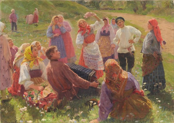 Народная культура с «Тальяночкой» Просветительская беседа «Живет в народе песня»