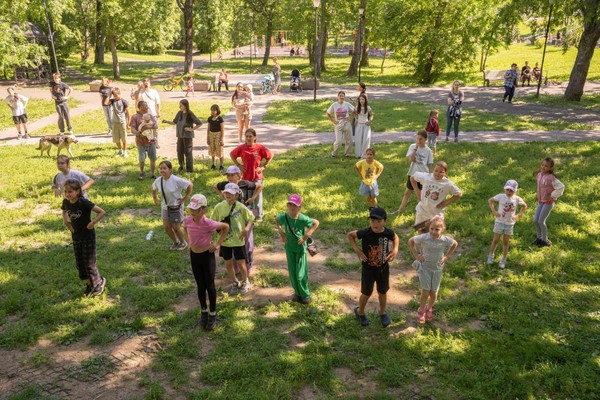 Развлекательная программа «Лето ярких улыбок»