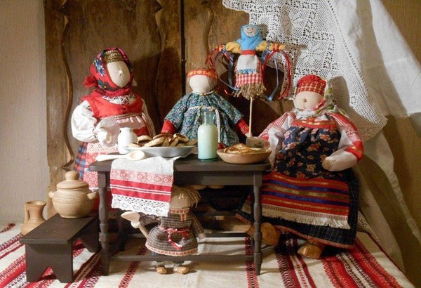 Беседа «История происхождения кукол на Руси и мастер-класс «Куколка»