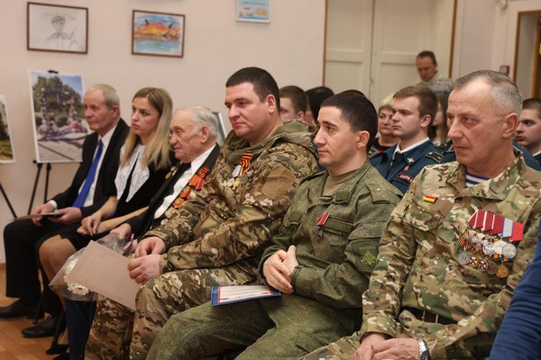 Встреча «Герой в каждом – солдат, волонтер, доброволец»