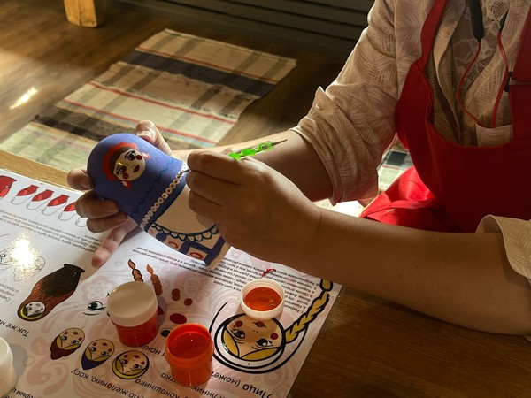 Роспись матрёшки