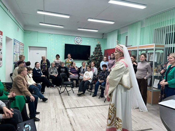 В мире русской песни познавательный час по народному творчеству