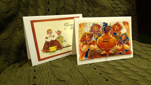 Музейное занятие «Старинная открытка»