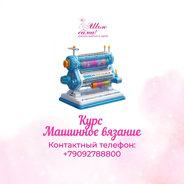 Курс: Машинное вязание