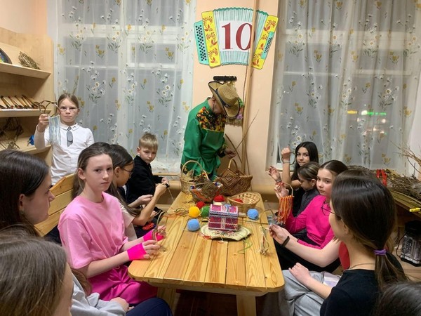 Мастер-класс по народному творчеству лозоплетению «Простое плетение»