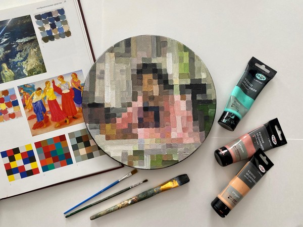 Мастер-класс «Живопись в квадрате»