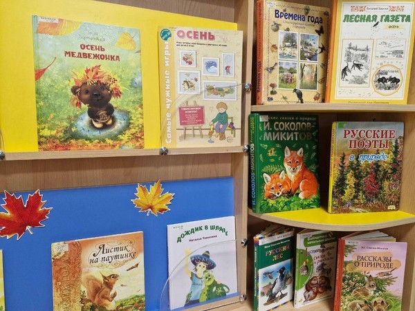 Книжно–иллюстрированная выставка «Золото осени»