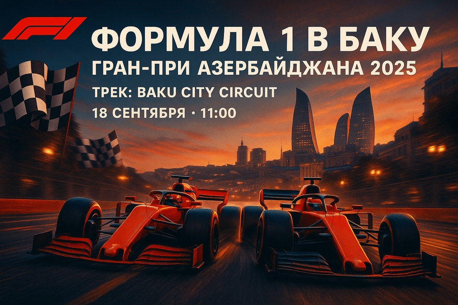 Гран-при Азербайджана Формулы-1: захватывающие гонки, выступление Anyma