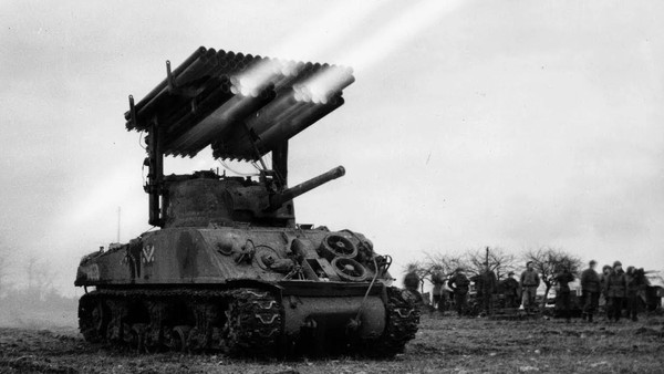 Тематическая беседа «Техника США. Танк Sherman Calliope Rocket Launcher»