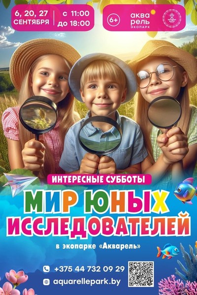 Интересные субботы «Мир юных исследователей»