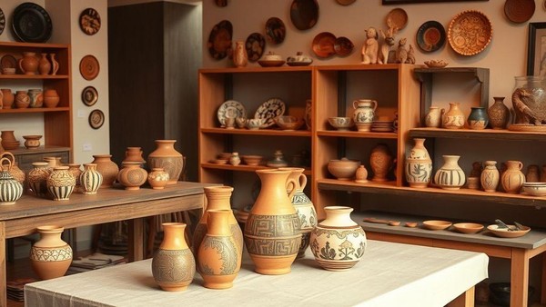 Выставка керамических изделий «Искусство керамики не ушло в прошлое»