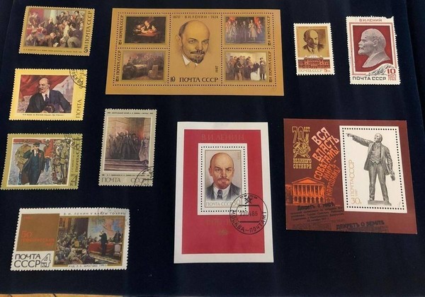 Выставка «В. И. Ленин на почтовых марках»
