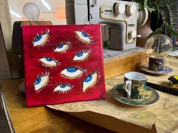 Мастер-класс «Роспись холста на подрамнике»