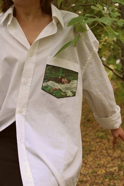 Мастер-класс по росписи рубашки