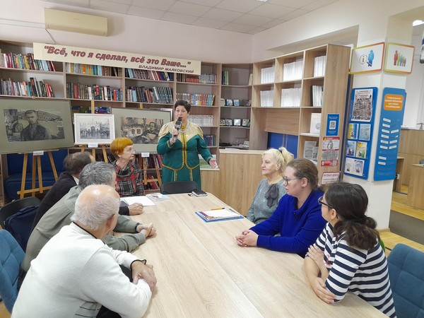 Песенный интерактив от народного хора «Калинушка» «Если молоды душой»
