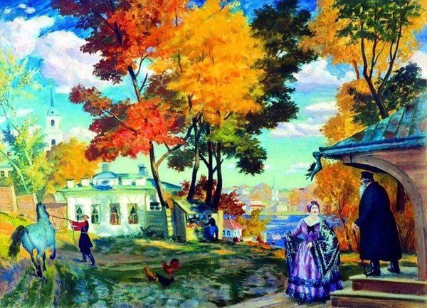 Лекция «Борис Кустодиев. «Осень в провинции»