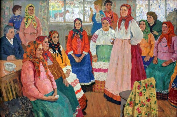 Интерактивная лекция «Русский народный костюм»